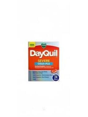 Vicks DayQuil Severe Cold & Flu Maximum Strength Liquicaps, 24 Count